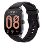 Amazfit Pop 3S BT Calling Smart Watch-silver Ultra-large 1.96" HD AMOLED Display Smart Bluetooth Calling 100 Sports Modes IP68 Water Resistance Always-On Display AI Voice Assistance 12-day Battery Life typical usage 100+ Watch Faces IOS/iPhone can not support