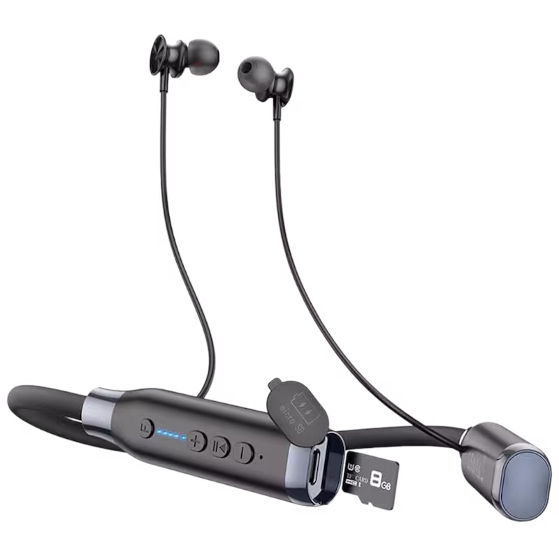 Hoco ES62 Pretty neck-hang BT earphones, 120h,Black