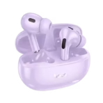 Hoco EW60 Plus ANC TWS Earbuds- Purple,Driver Size 13mmUp to 4 Hours