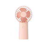 JISULIFE FA20X Portable Handheld Fan-pinke,Rechargeable 4000mAh Battery