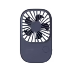 JISULIFE FA49 Rechargeable Super-Thin Handheld Fan 2000mA, 1st gear for about 14 hours, 2nd gear for 9 hours, and 3rd gear for 4 hours.-black,2000mAh Rechargeable Batter