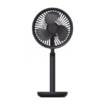 Xiaomi SOLOVE F5 Pro Desktop Extendable Fan-black4000mAh battery for up to 12-hour air supply at full power.